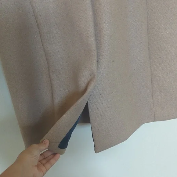 MANGO Wool Blend Coat - Picture 7 of 9